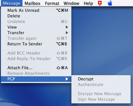 gpg mail attachments