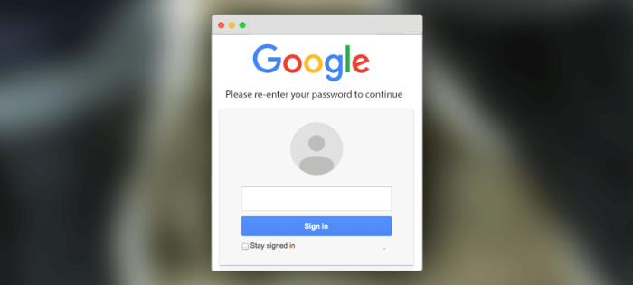 Recent Google Issues Present Some Mac Users with Pop-Up Password Prompt