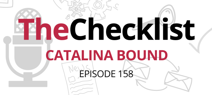 Checklist 158: Catalina Bound