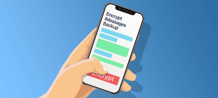 How to make encrypted iMessage backups for your iPhone