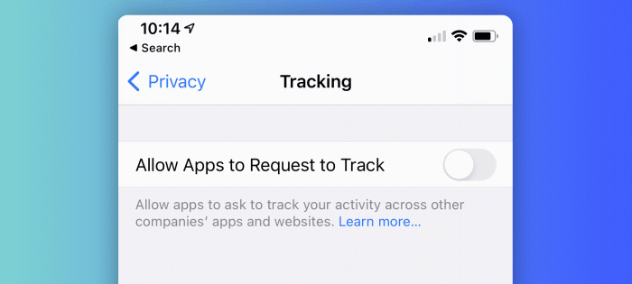Only 6% of iOS users opt in to app tracking