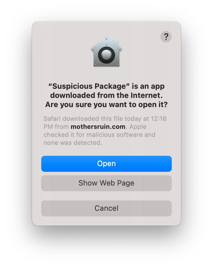 File Quarantine is a macOS security feature that lets you know if you're launching an app
