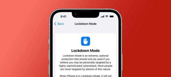 What is iOS Lockdown Mode?