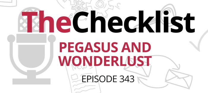 Checklist 343: Pegasus and Wonderlust